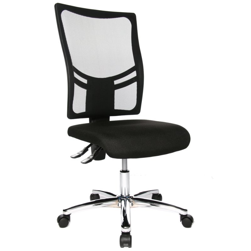 Topstar bureaustoel Net Point 10, zwart, netrug, draagkracht 110 kg